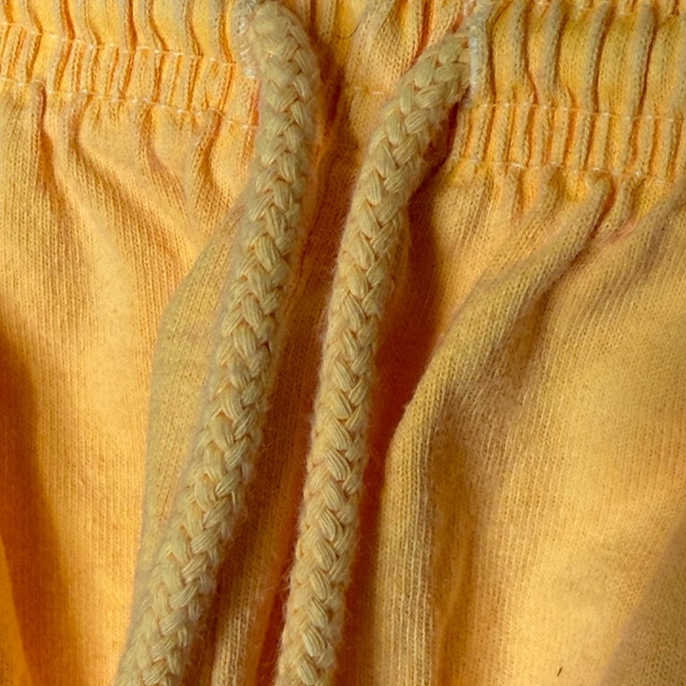 Vintage Fresh Produce Yellow Tank Top and Short Set with Colorful Fish Design - Picture 10 of 12